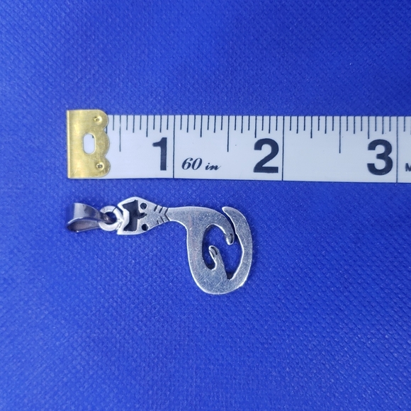 Taxco Silver cat pendant - Picture 7 of 7